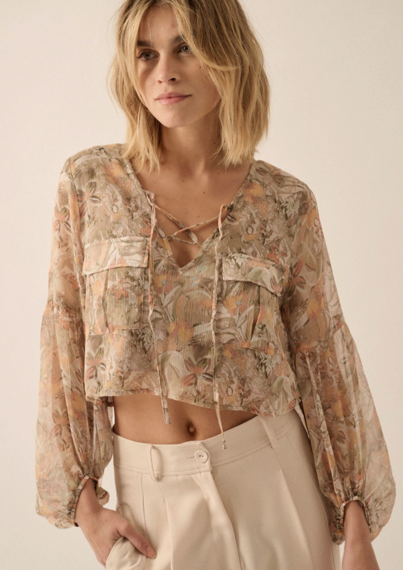 Allison Peasant Top